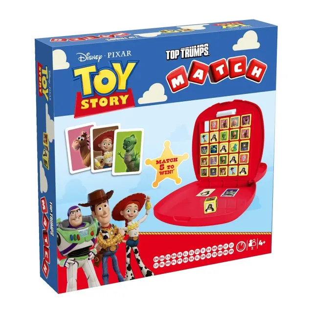 Top Trumps Match Toy Story kubusspel 2 spelers
