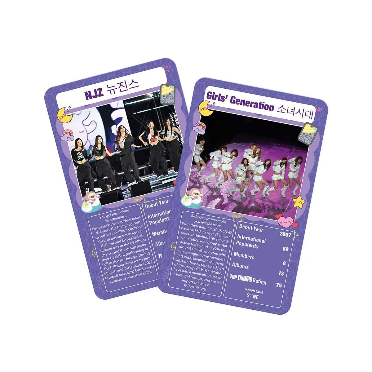 Top Trumps K-Pop kaartspel 30 kaarten met BTS en Seventeen