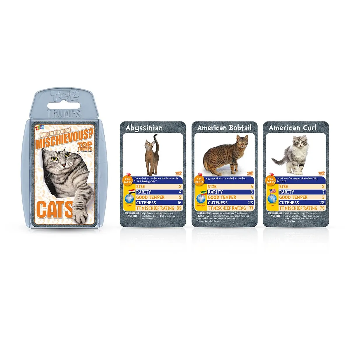 Top Trumps Cats kaartspel katteneditie
