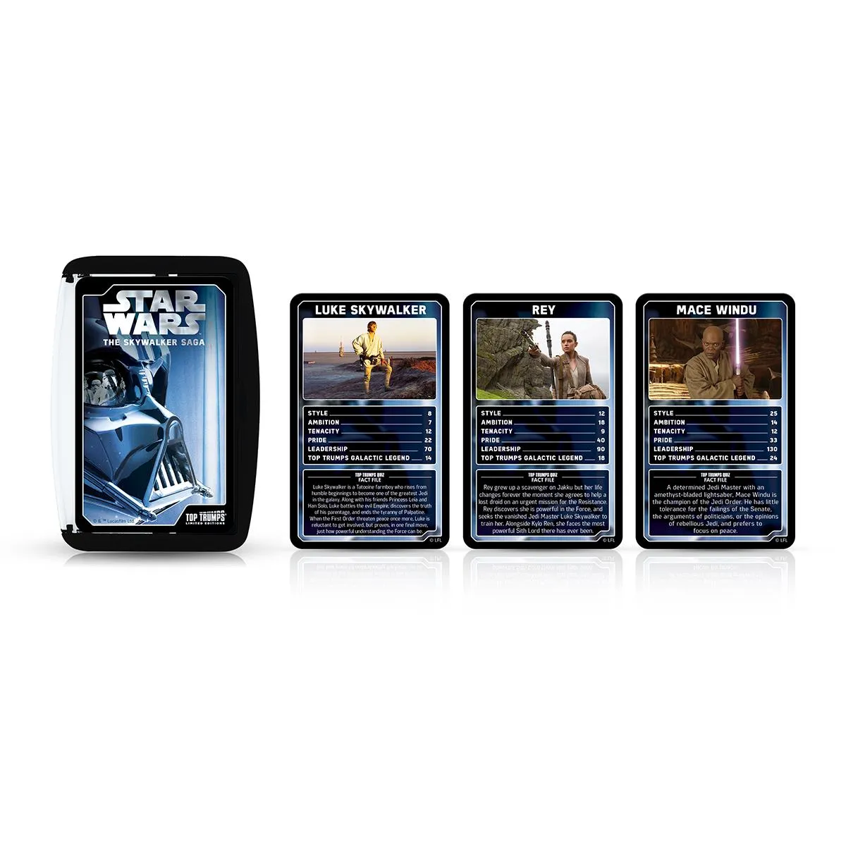 Top Trumps Star Wars Skywalker Saga kaartspel 30 kaarten