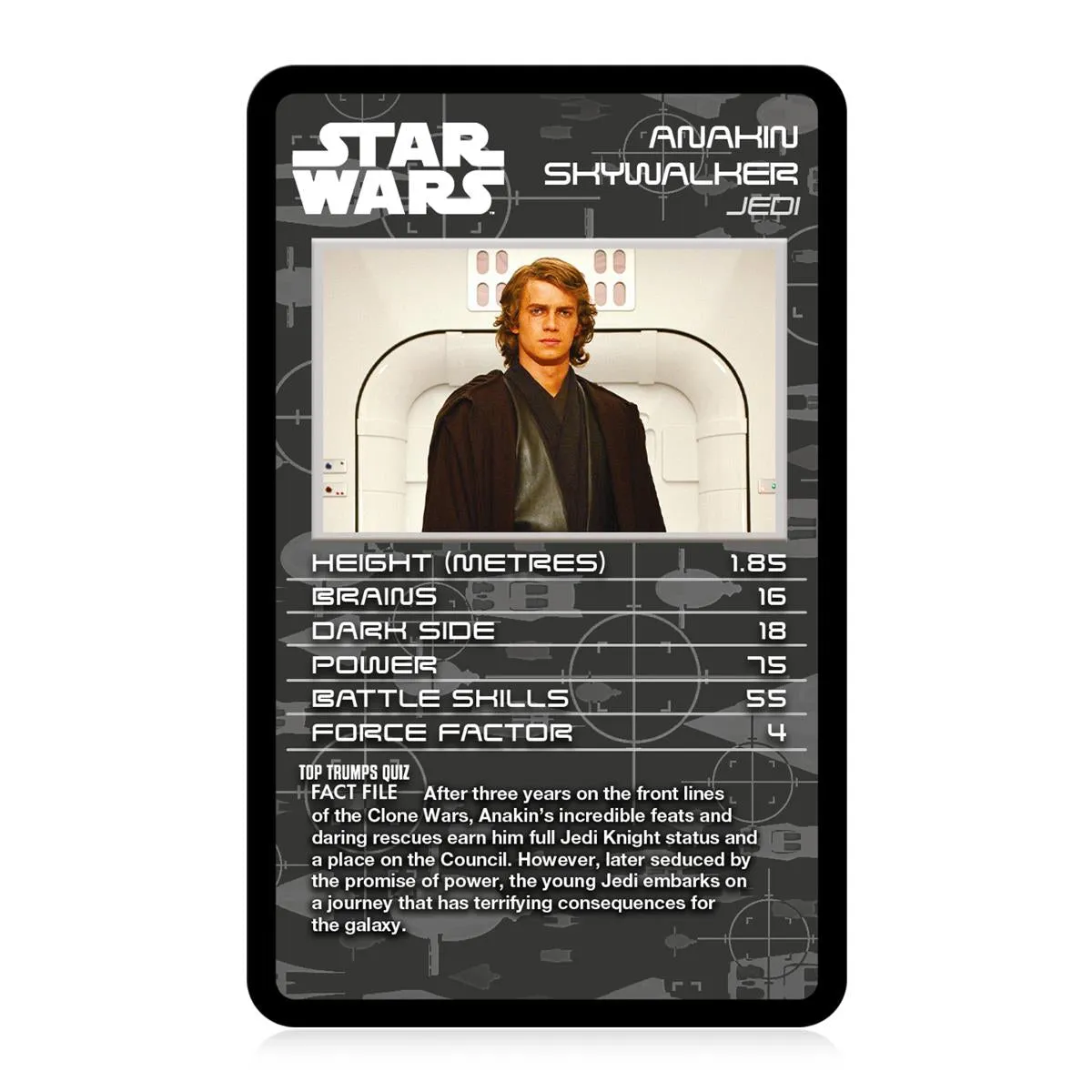 Top Trumps Star Wars Episodes 1-3 kaartspel prequels