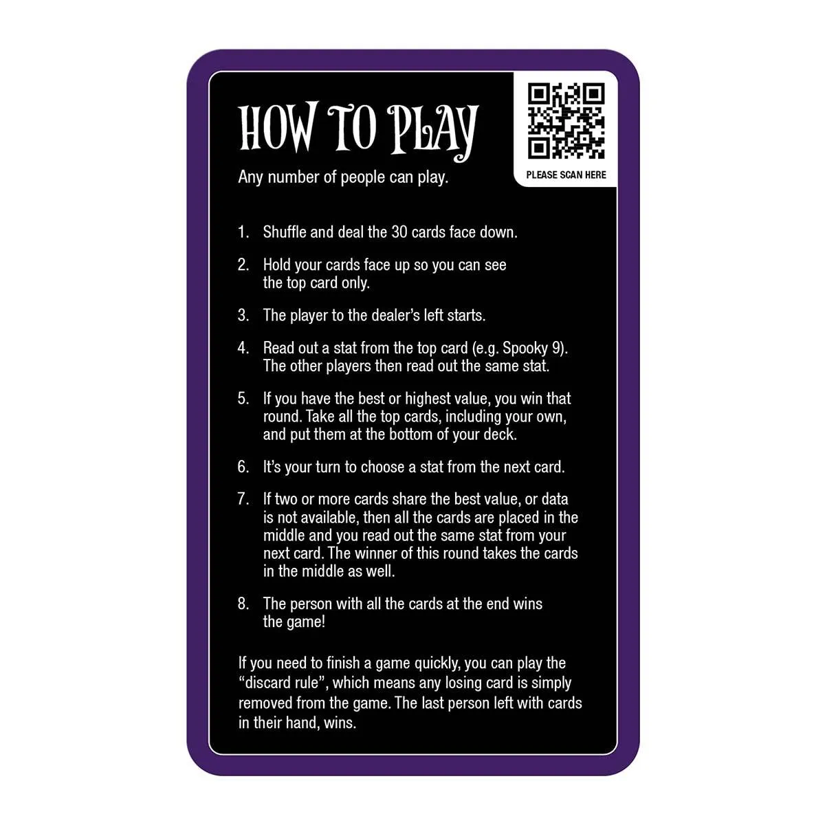 Top Trumps Nightmare Before Christmas kaartspel momenten