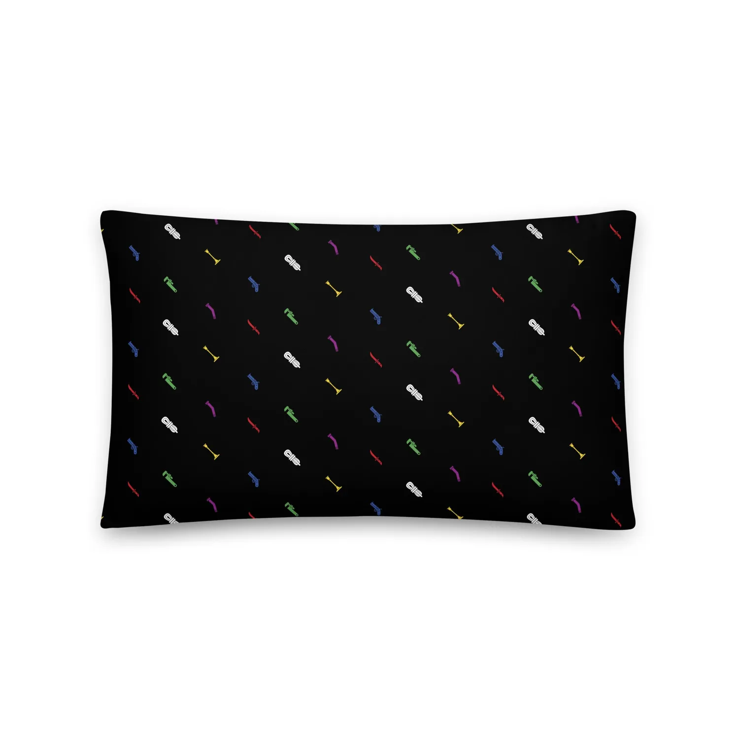 Roll A Crit Get a Hint sierkussen 45x45 polyester