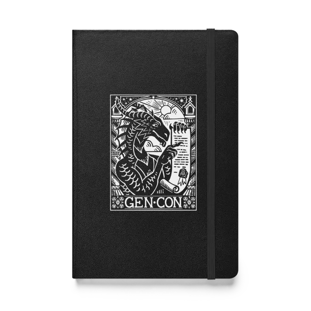 Roll A Crit Gen Con 2025 Genevieve notitieboek A5