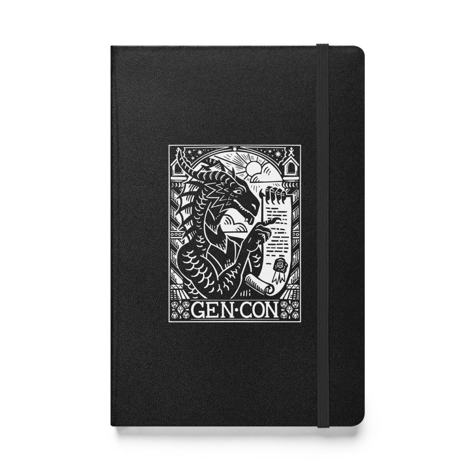 Roll A Crit Gen Con 2025 Genevieve notitieboek A5