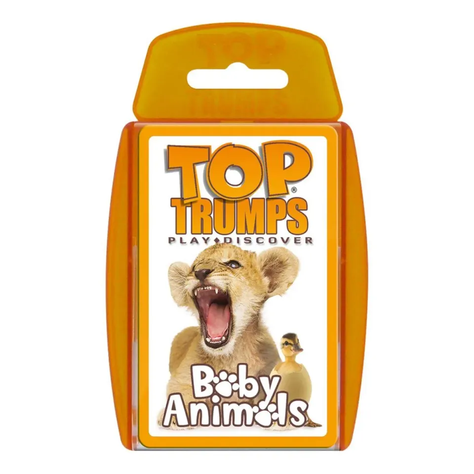 Top Trumps Baby Animals kaartspel schattige dieren vanaf 3 jaar