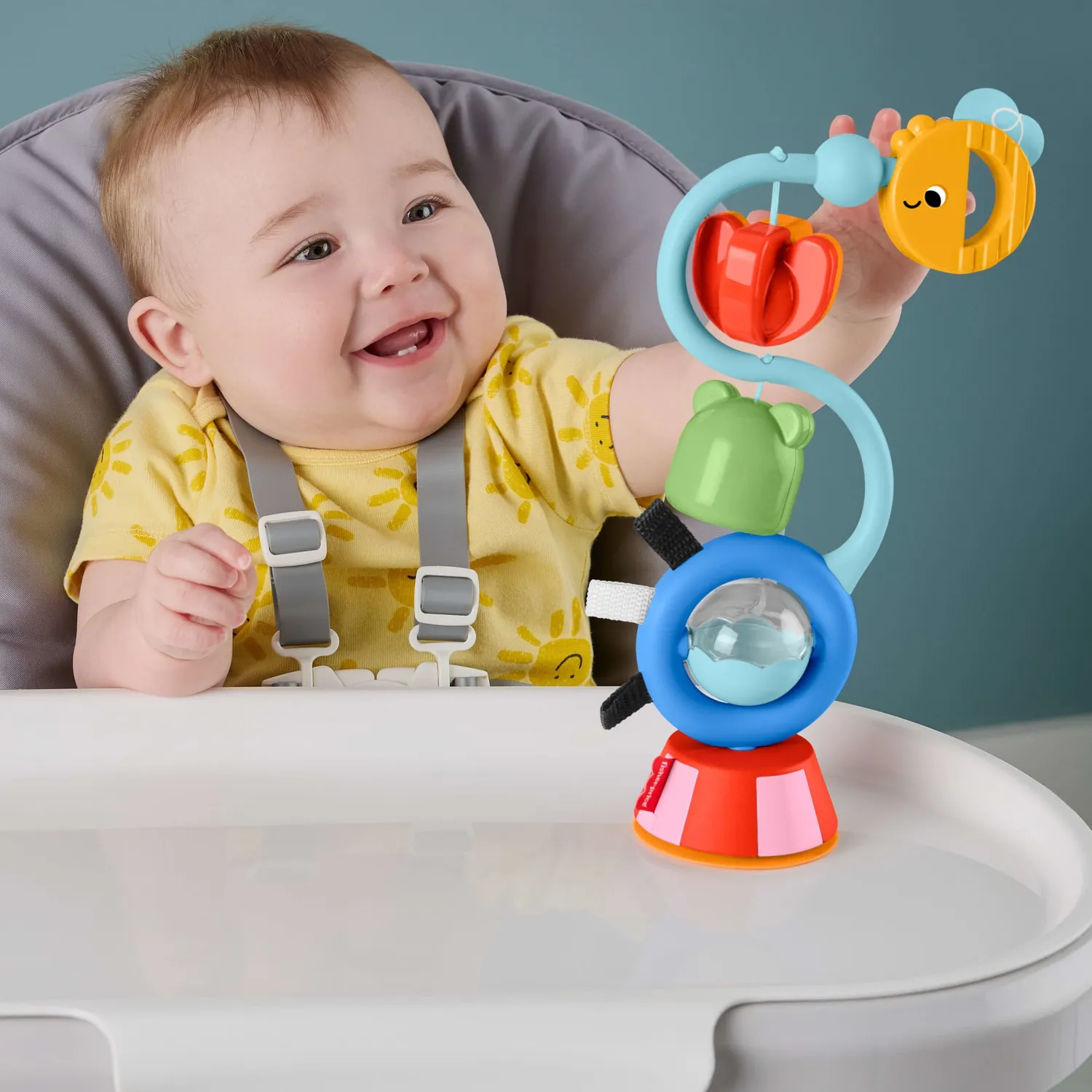 Fisher-Price sensorisch babyspeelgoed met zuignap vanaf 3 maanden