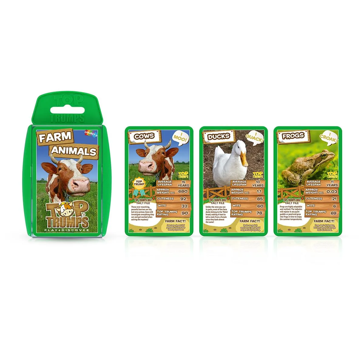Top Trumps Farm Animals kaartspel boerderijdieren