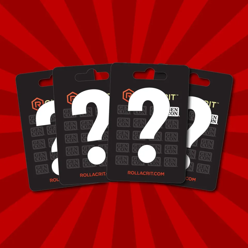 Gen Con Mystery Pin 4-pack enamel