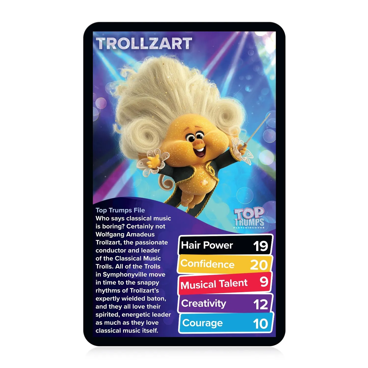 Top Trumps Trolls World Tour kaartspel muziek