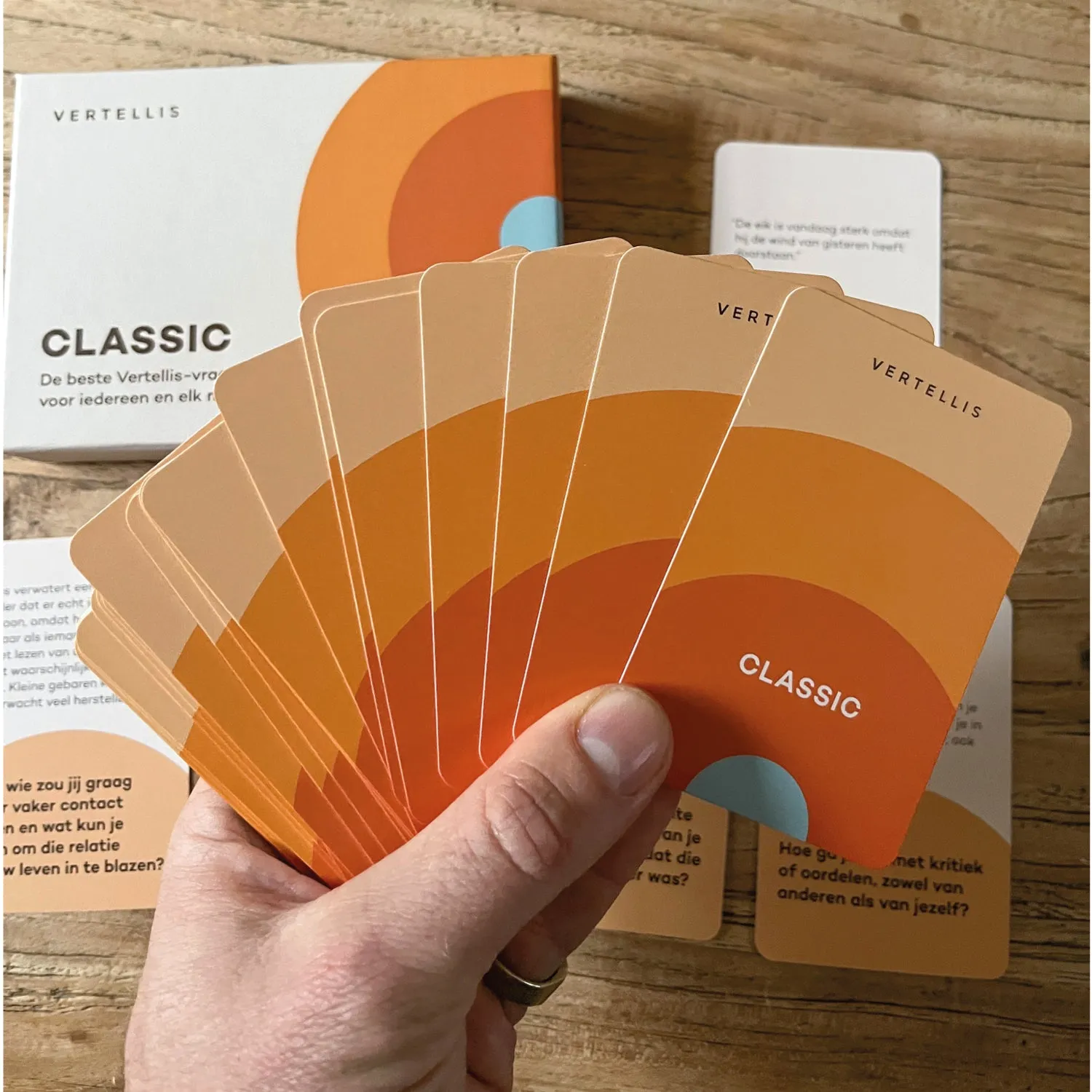 Vertellis Classic kaartspel vragenspel voor familie