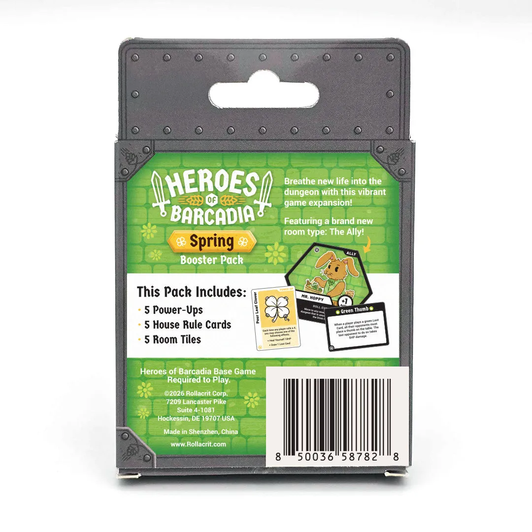 Heroes of Barcadia Spring Booster uitbreiding waterproof