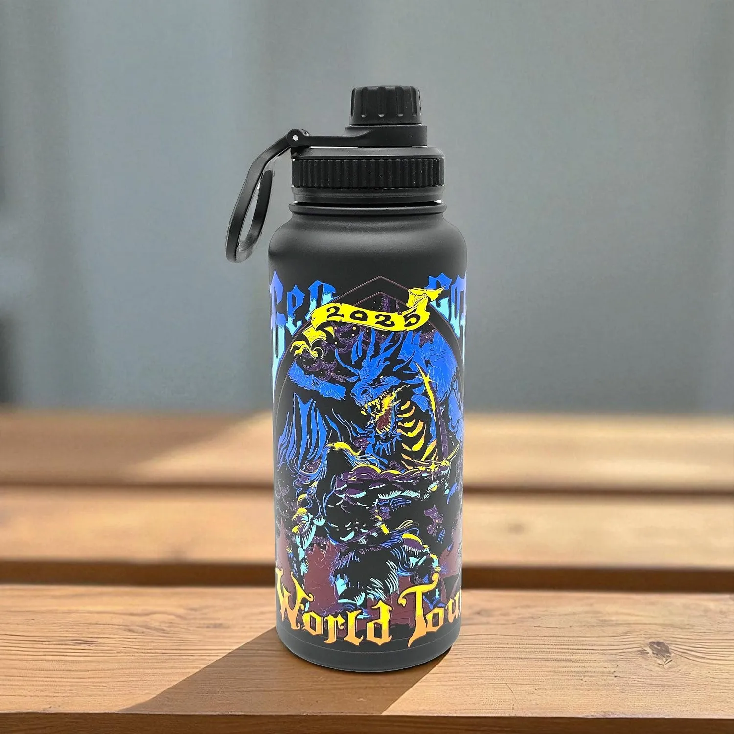Roll A Crit World Tour 2025 tumbler rvs 1 liter
