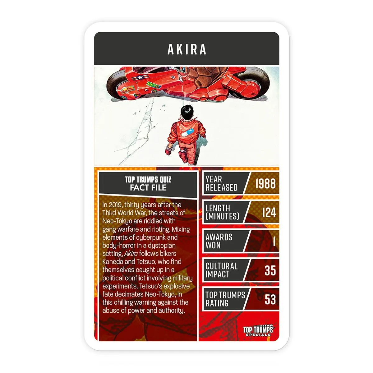 Top Trumps Guide to Anime Movies kaartspel 30 kaarten