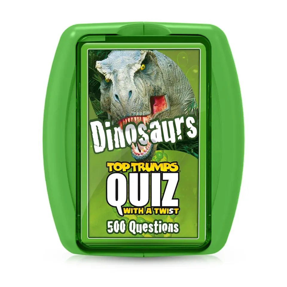 Top Trumps Quiz Dinosaurs quizspel dino-editie