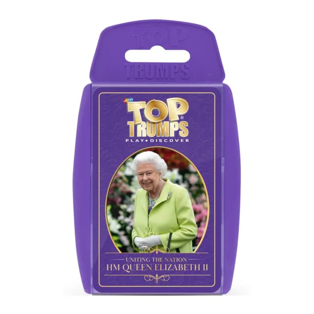 Top Trumps HM Queen Elizabeth II kaartspel 30 kaarten