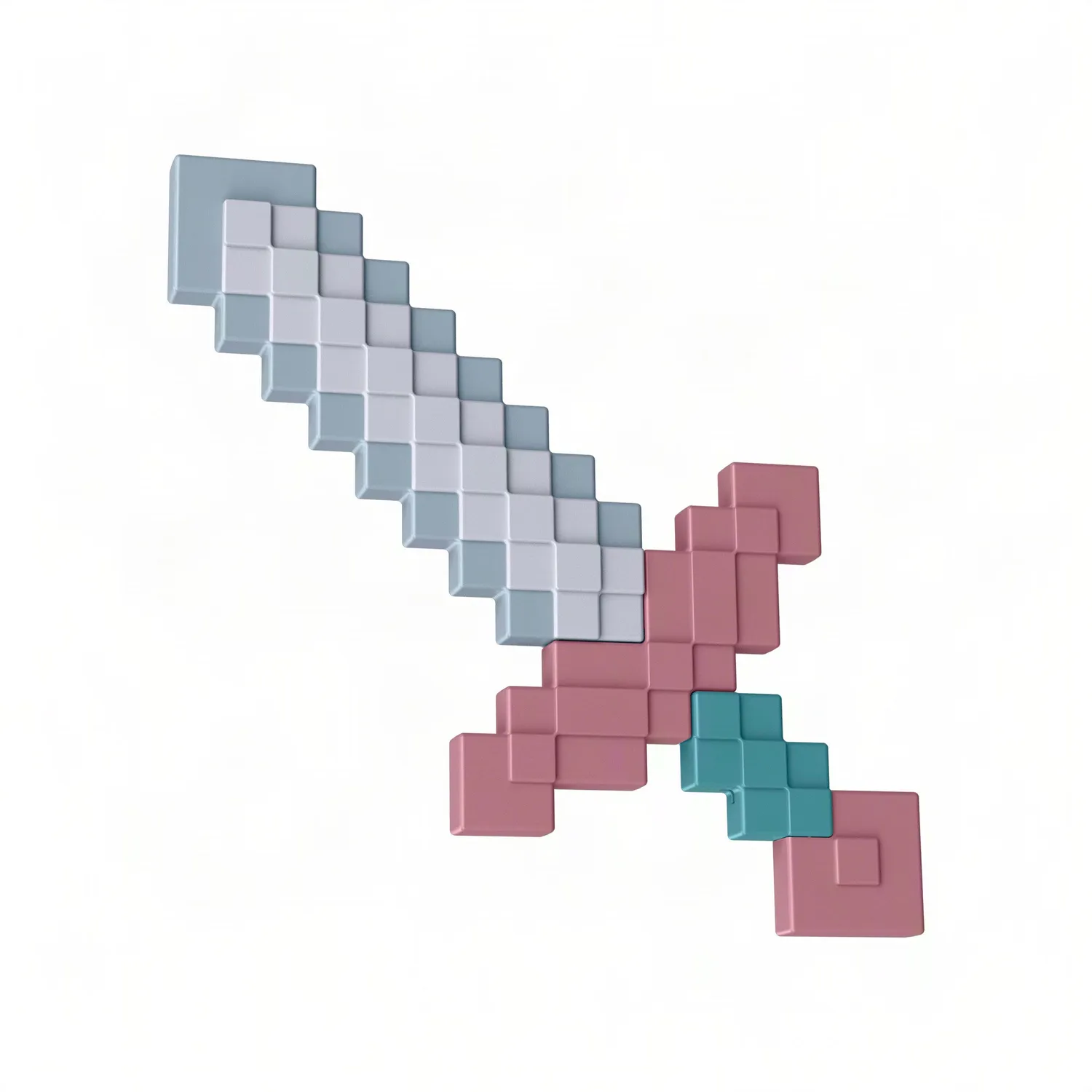 Minecraft Dungeons II speelzwaard pixel voor kinderen