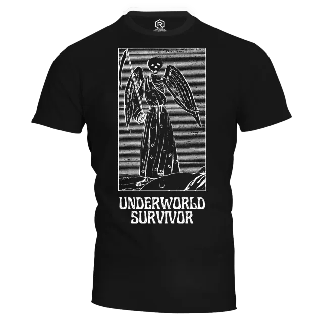 Roll A Crit Gen Con Underworld Survivor T-shirt katoen