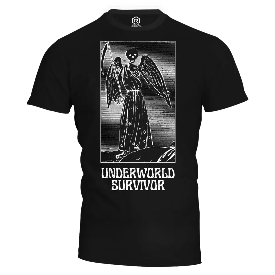Roll A Crit Gen Con Underworld Survivor T-shirt katoen