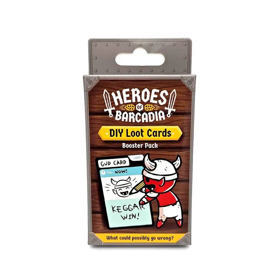 Heroes of Barcadia DIY Loot Booster 30 kaarten PVC