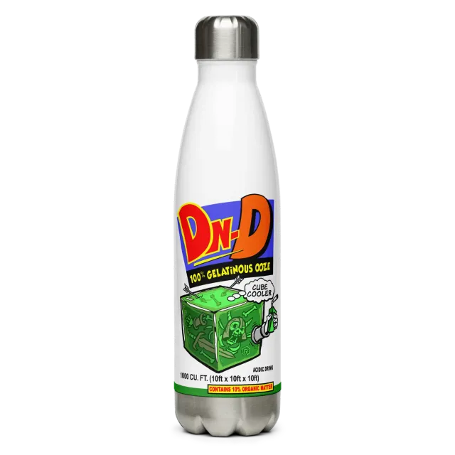 Roll A Crit Gelatinous Cubic Cooler fles 500 ml wit