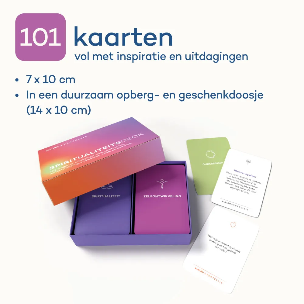 Vertellis Spiritualiteitsdeck kaartspel zingeving