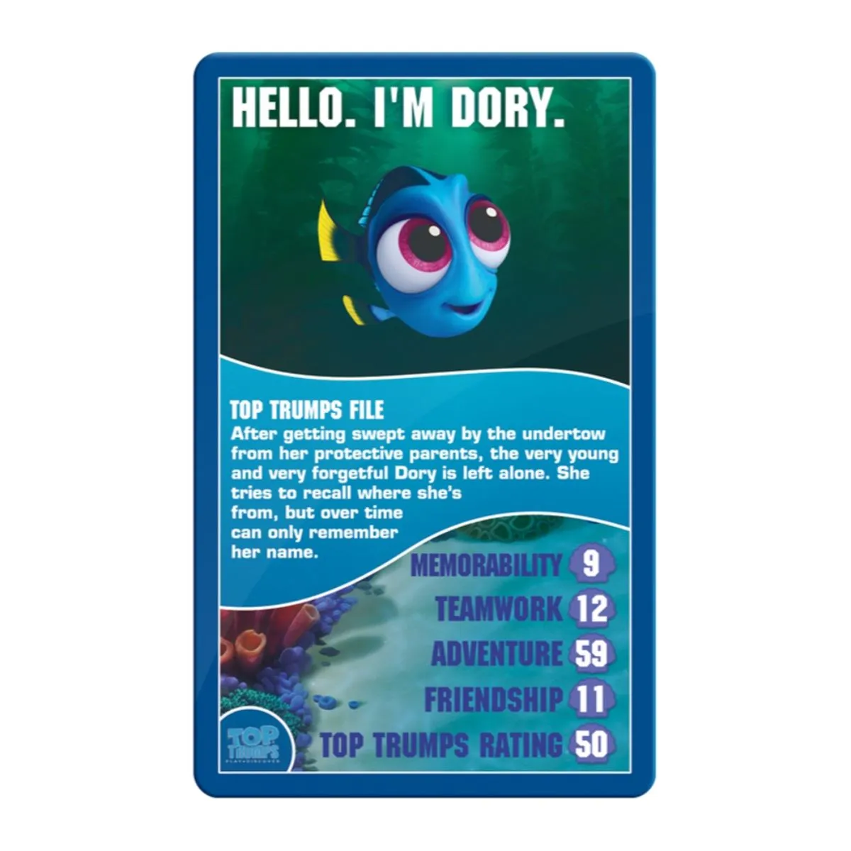 Top Trumps Finding Dory kaartspel Disney Pixar