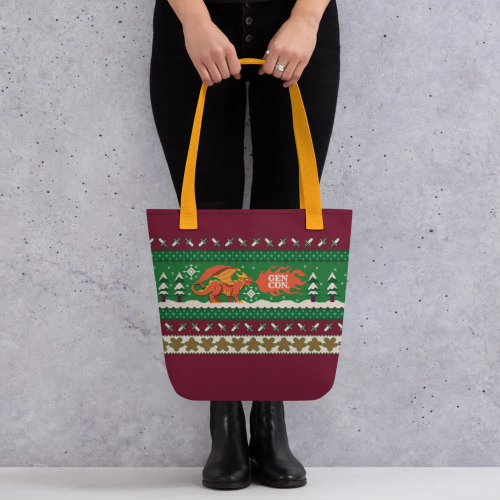 Roll A Crit Gen Con 2023 Genevieve Tote Bag draagtas 10 l