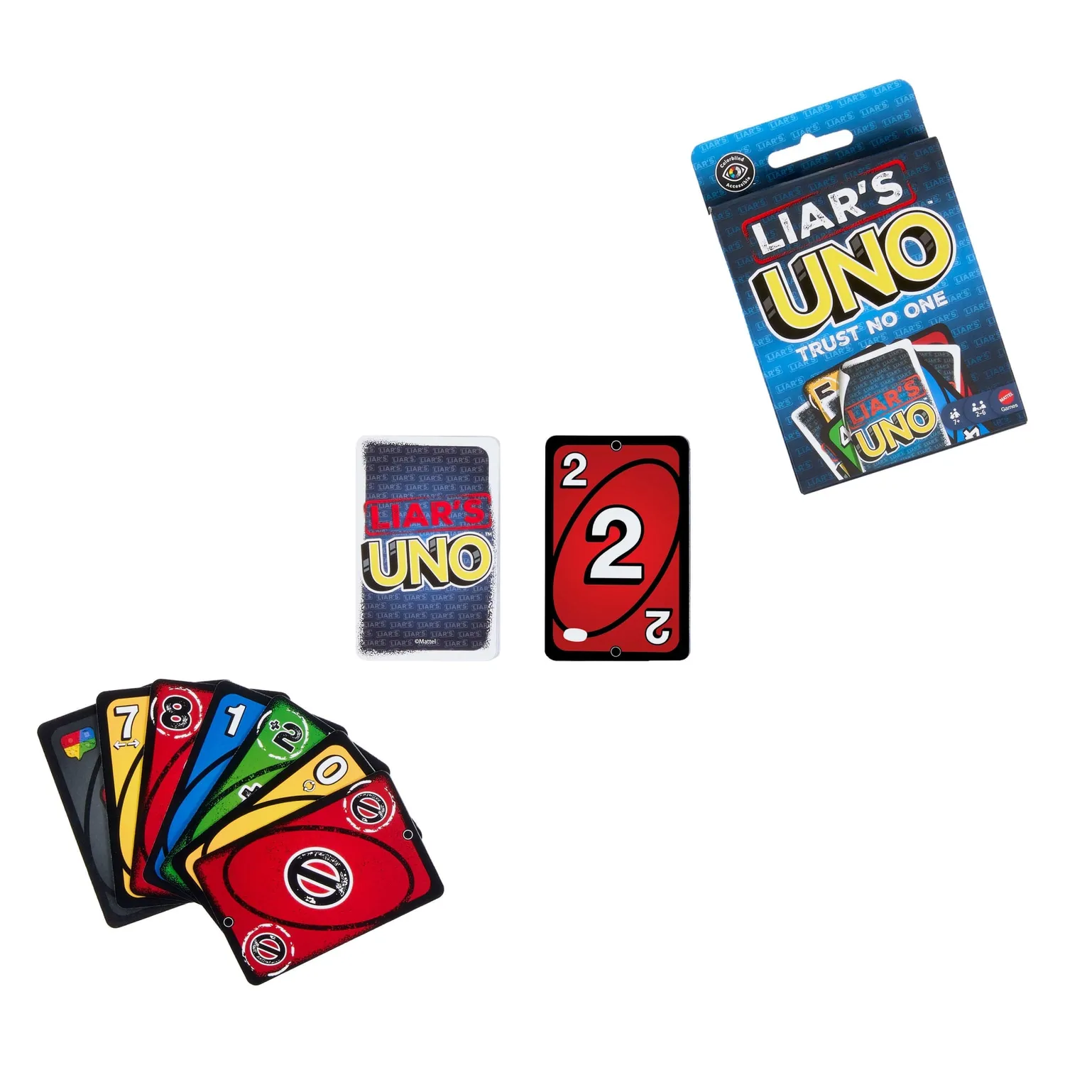 UNO Liar's bluff kaartspel leugen en bluf