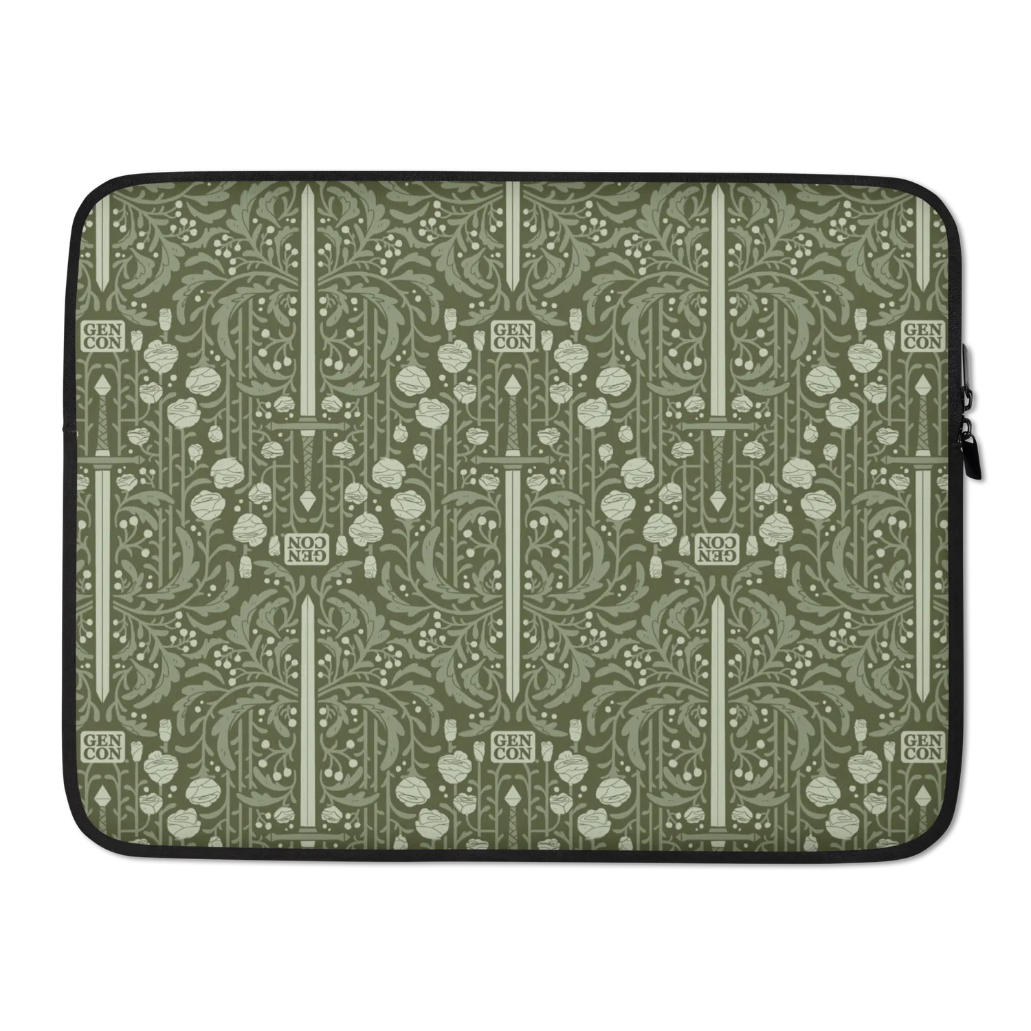 Gen Con Floral Sword laptophoes 13 inch neopreen