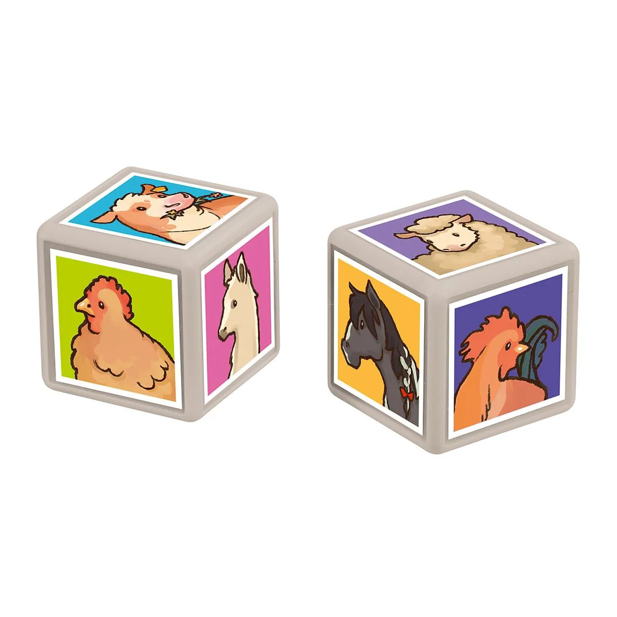 Top Trumps Match Farm Pets kubusspel 25 kubussen