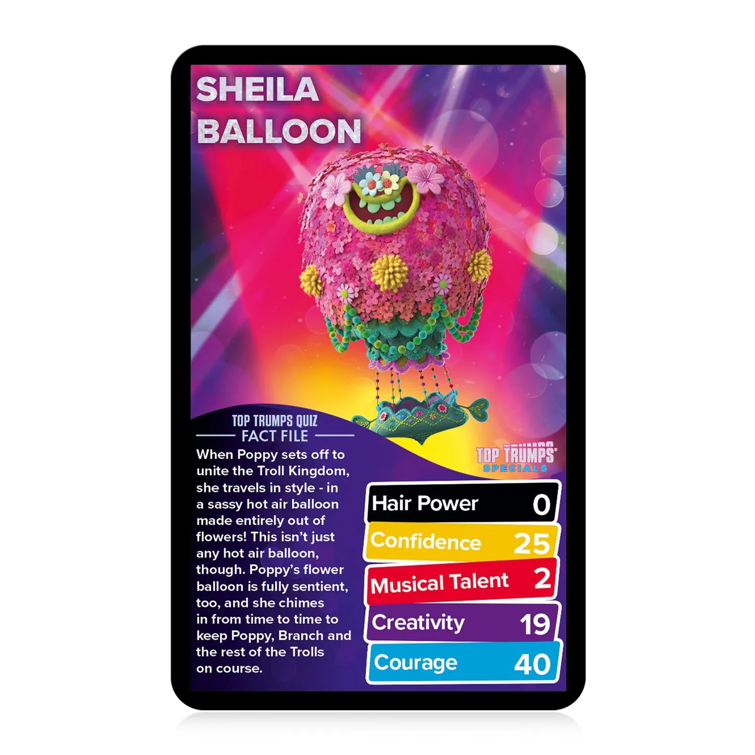 Top Trumps Trolls World Tour kaartspel muziek tribes