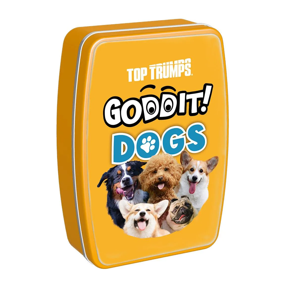 Top Trumps Goddit Dogs puzzelspel blik 55 kaarten