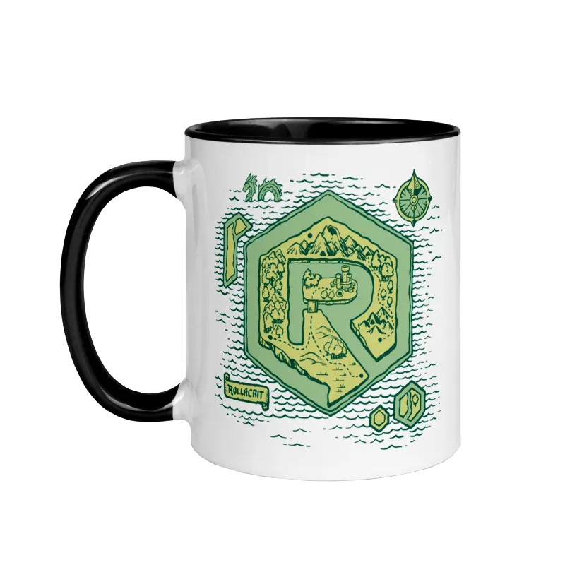 Roll A Crit Island Mug Mok Keramiek