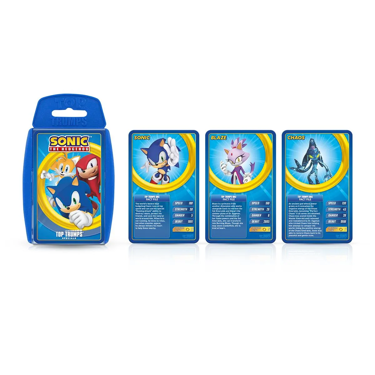 Top Trumps Sonic the Hedgehog kaartspel 30 personages