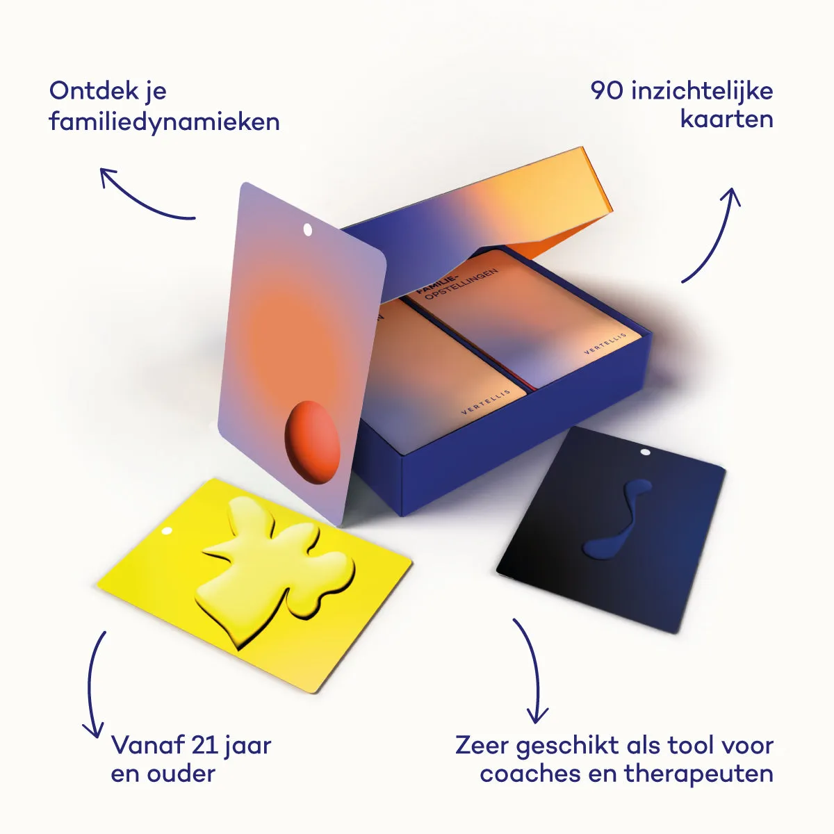 Vertellis Familieopstellingen kaartset zelfontdekking