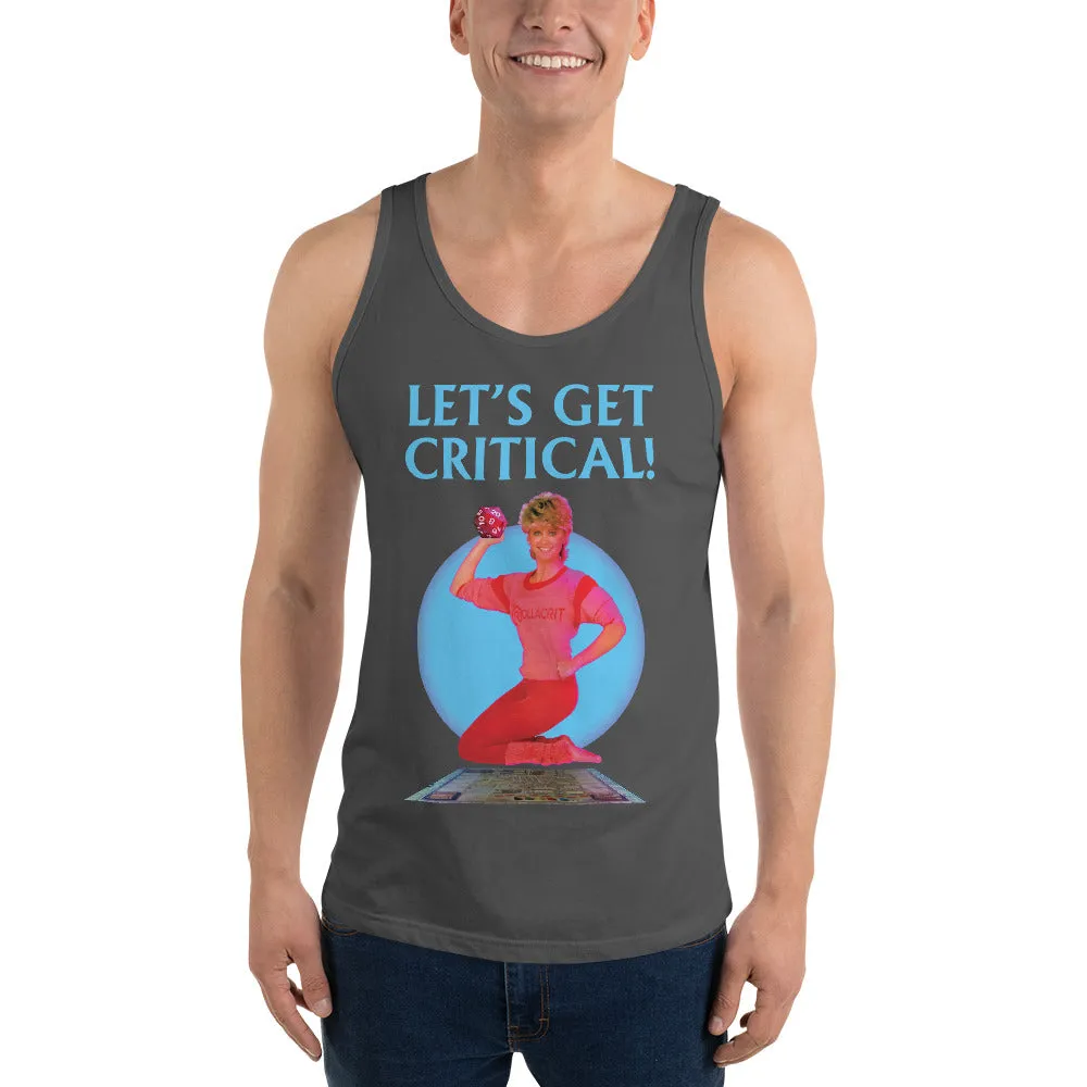 Roll A Crit Let's Get Critical tanktop unisex