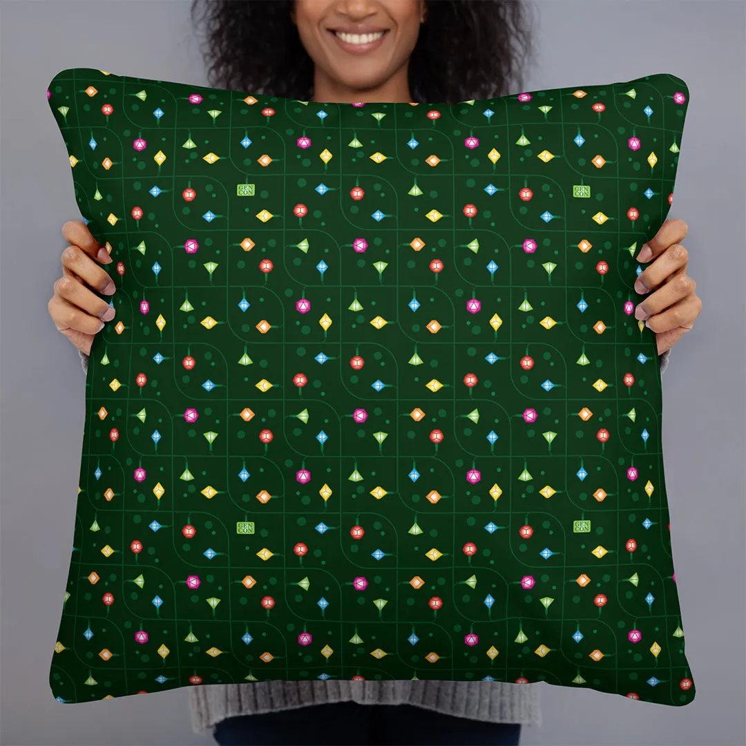 Gen Con String Light Dice sierkussen polyester 2 maten