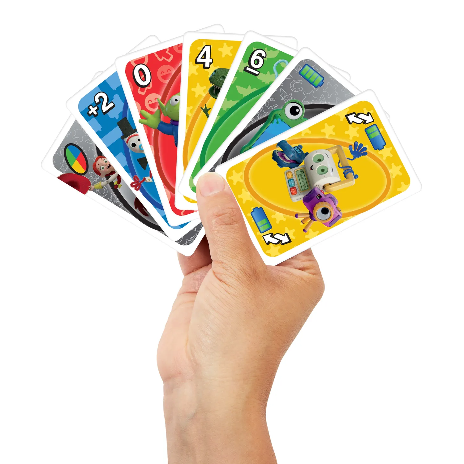 UNO Toy Story 5 kaartspel Pixar vrienden editie
