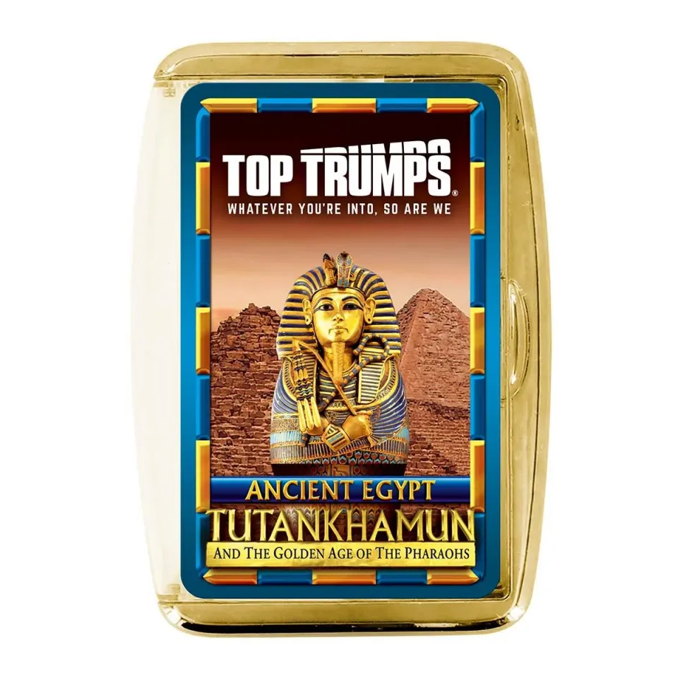 Top Trumps Toetanchamon Egypte kaartspel limited edition