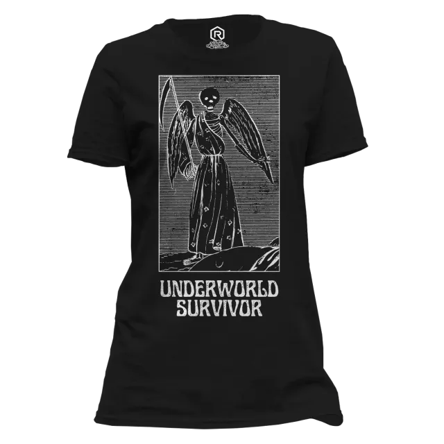 Roll A Crit Gen Con Underworld femme t-shirt katoen