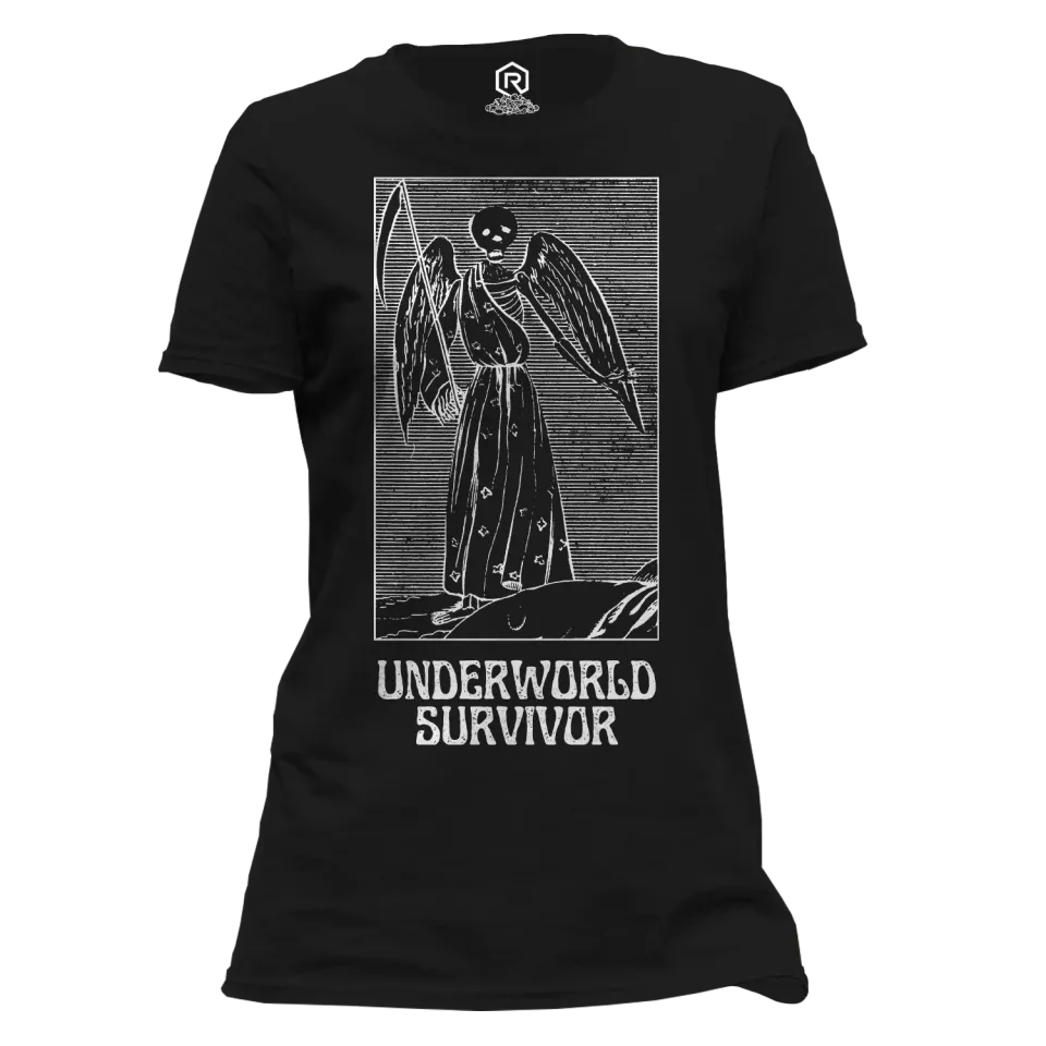 Roll A Crit Gen Con Underworld femme t-shirt katoen