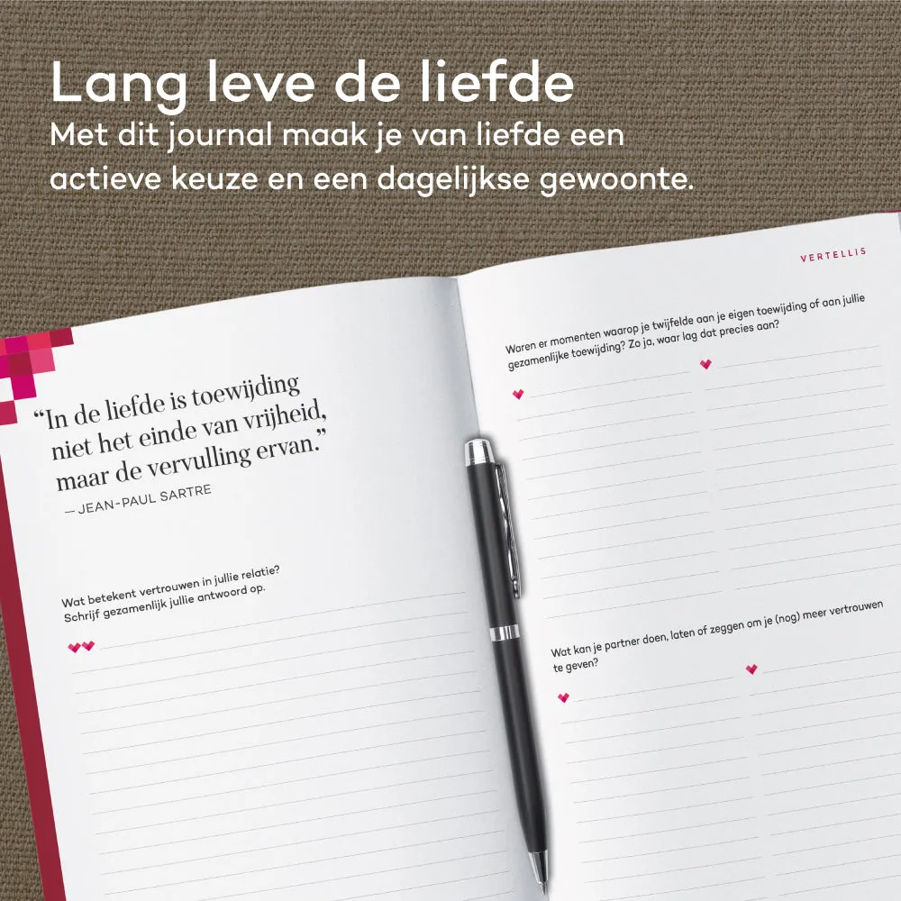 Vertellis Superrelatie Journal journal 10 dates voor stellen