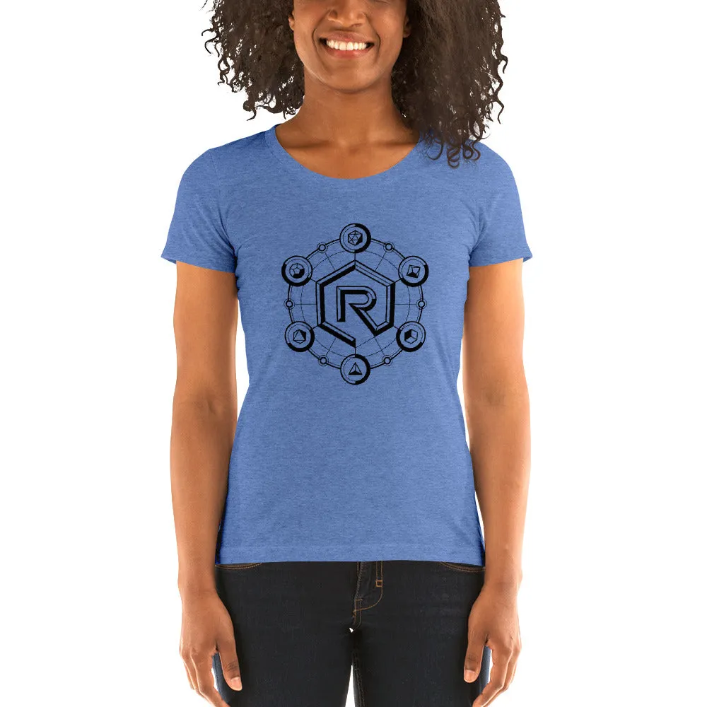 Roll A Crit Phases of Crit T-shirt fitted berry triblend