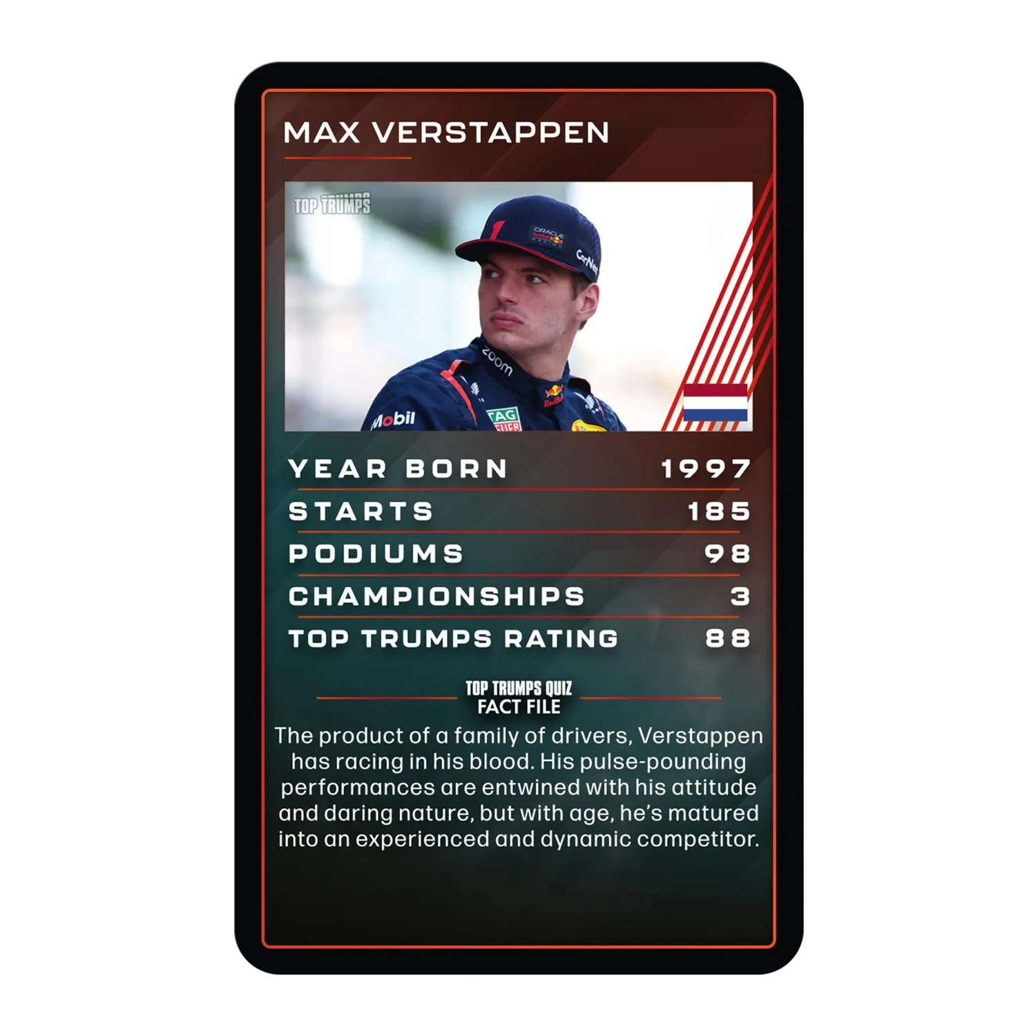 Top Trumps Grand Prix Heroes kaartspel 30 coureurs