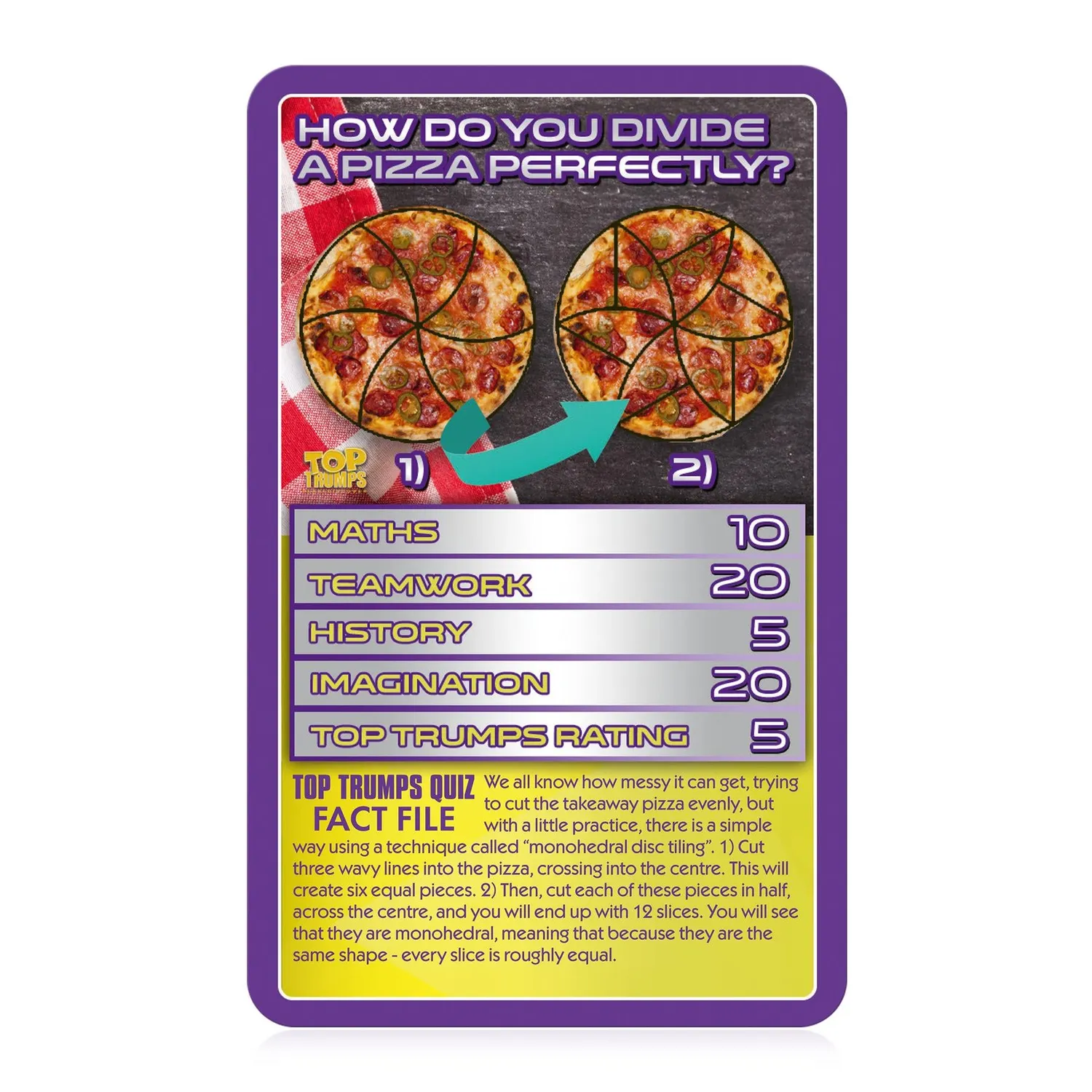 Top Trumps STEM Peculiar Problems kaartspel wiskunde
