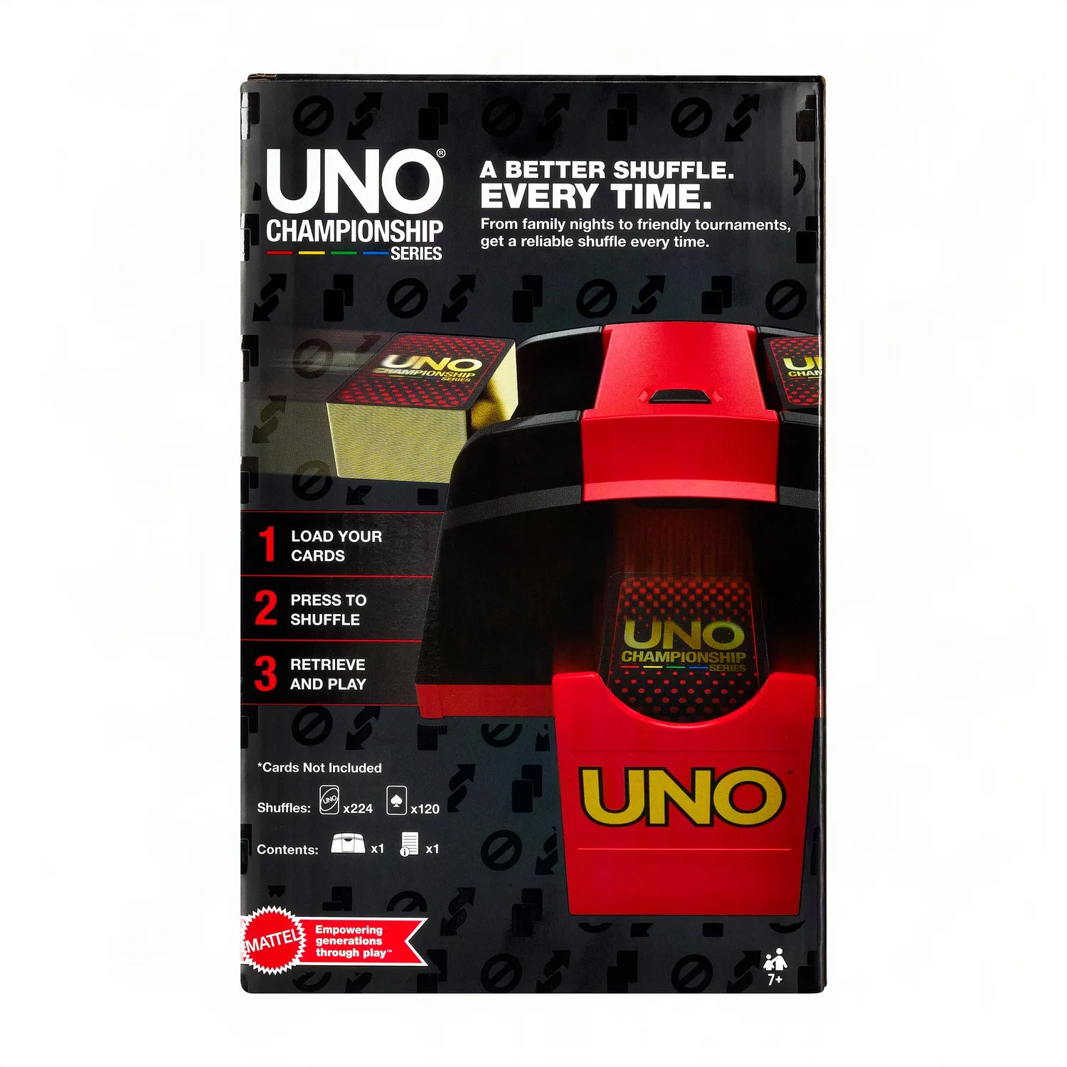 UNO Championship kaartmischer automatisch