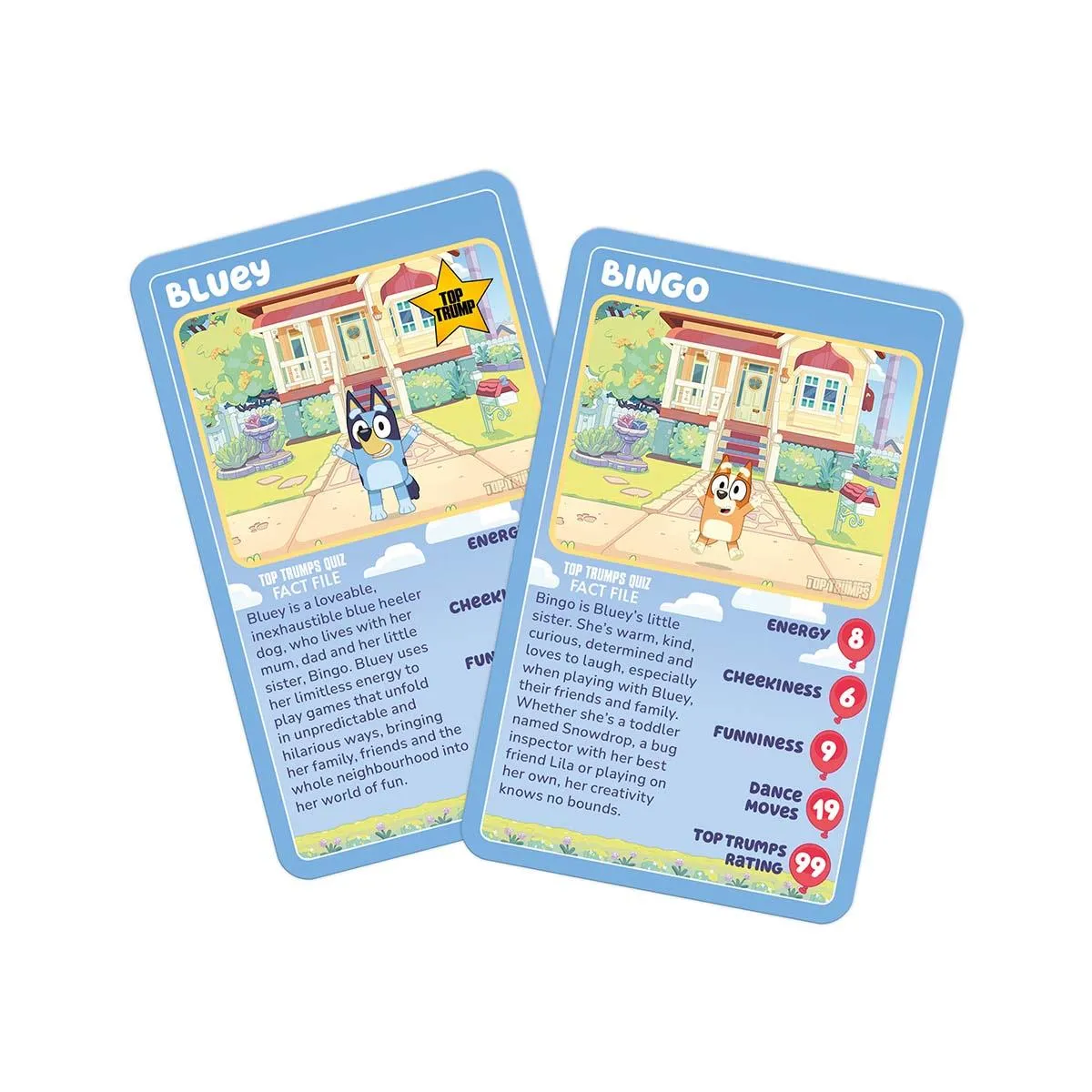 Top Trumps Bluey kaartspel met Bingo
