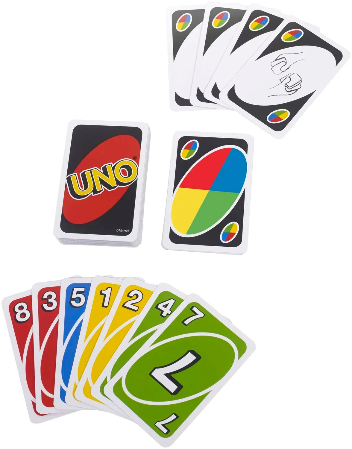 UNO Deluxe kaartspel metalen box cadeauset