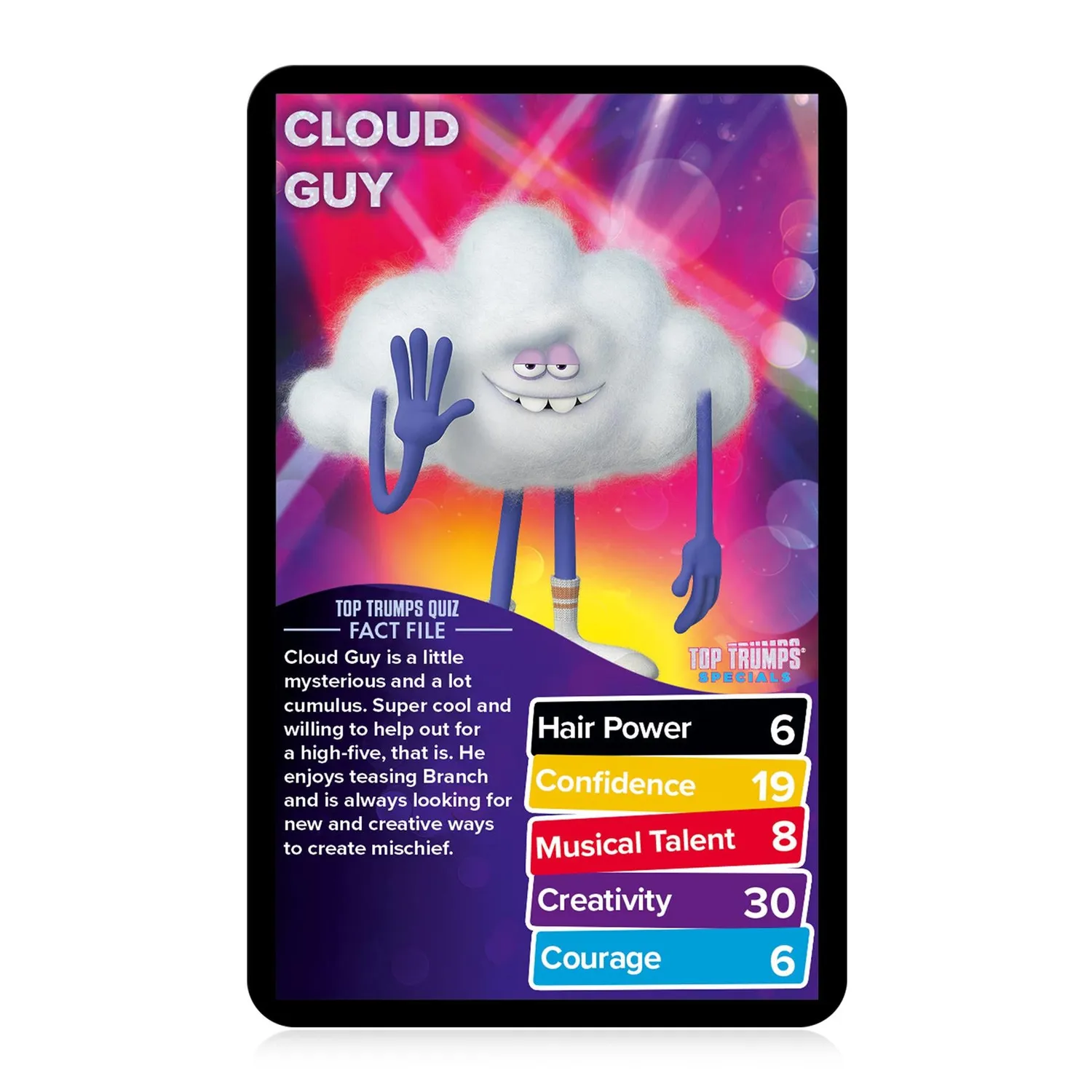 Top Trumps Trolls World Tour kaartspel muziek tribes